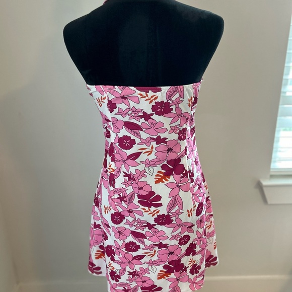 MISLOOK Halter Dress Floral Backless Size Small - Picture 4 of 10